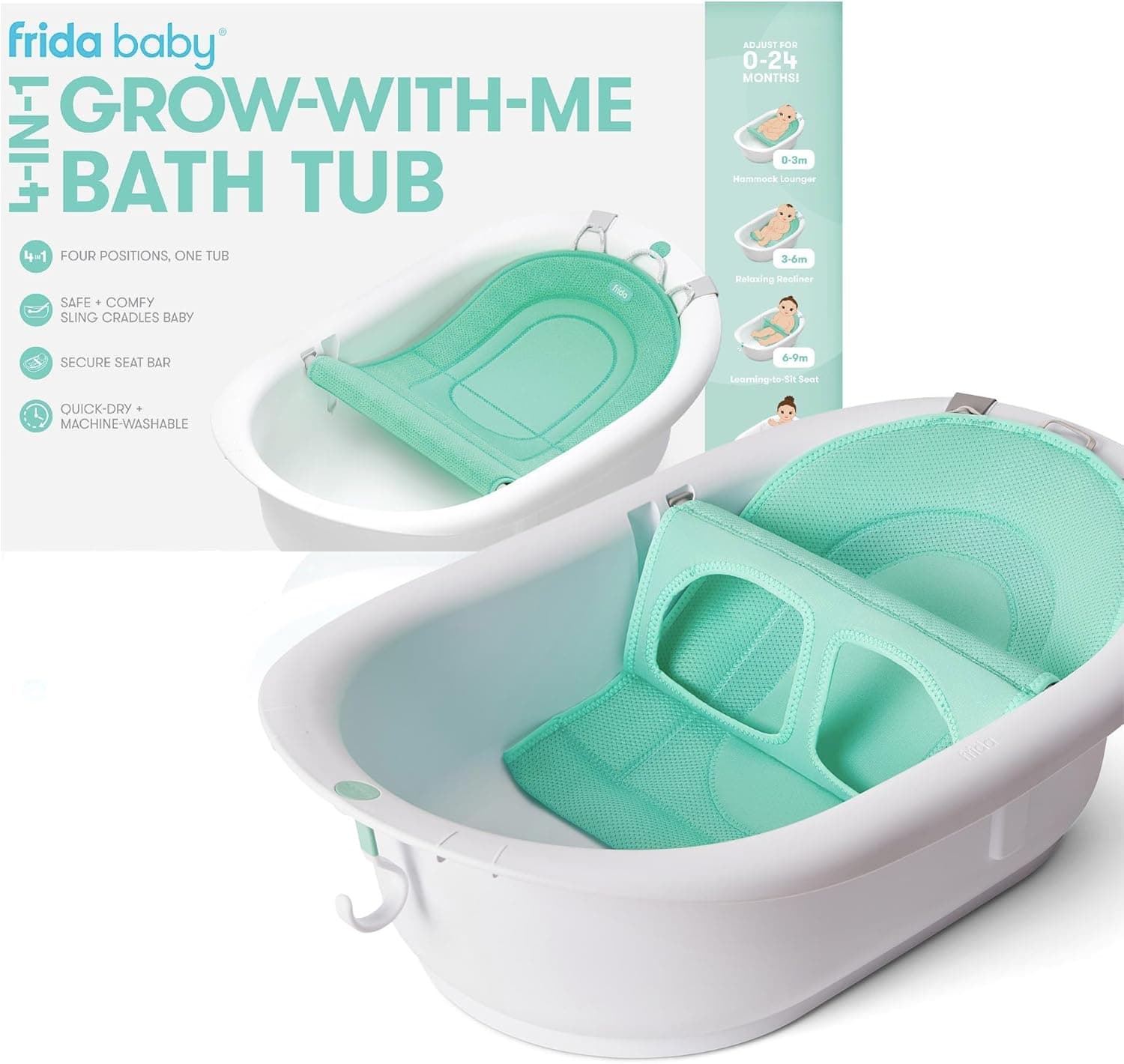 Frida Baby 4-in-1 Grow with Me Tub